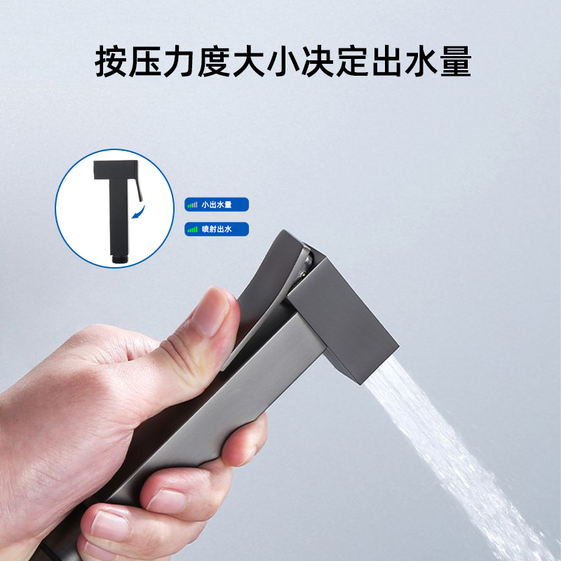 304 stainless steel concealed shower faucet, cold and hot belt spray gun, women's washbasin, multi-functional shower faucet, mixing valve Application Scenario