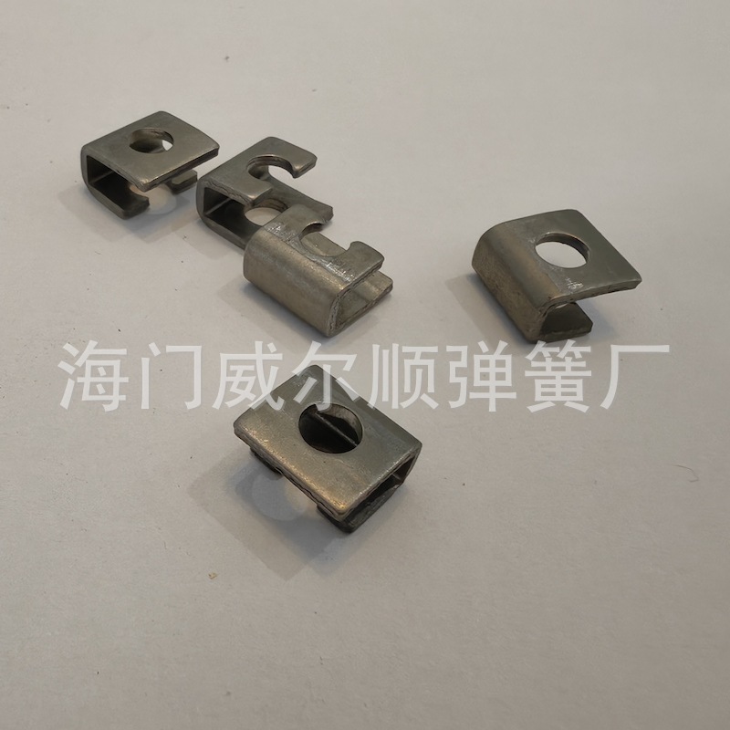 Stainless steel hardware spring plates, fixed hole position pressure plates, elastic steel plates, stamping parts, positioning spring plates Application Scenario