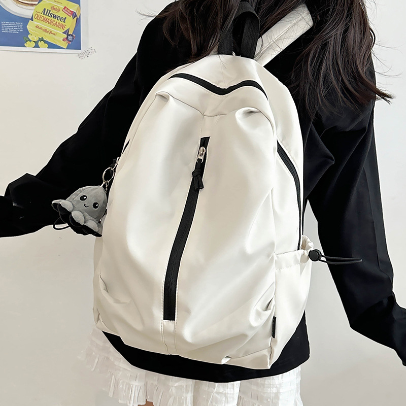 New student schoolbags, large-capacity hiking bags, high school students' backpacks for traveling, casual and lightweight backpacks for girls details Picture