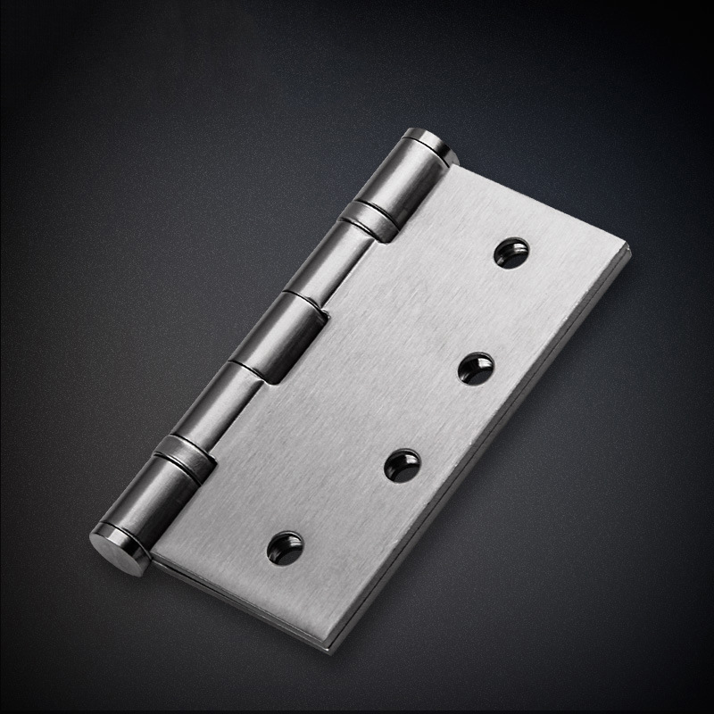 American-style flat hinge with C hole, stainless steel widened, 4-inch, 5-inch wooden door, fireproof door, silent bearing buffer, heavy-duty Application Scenario