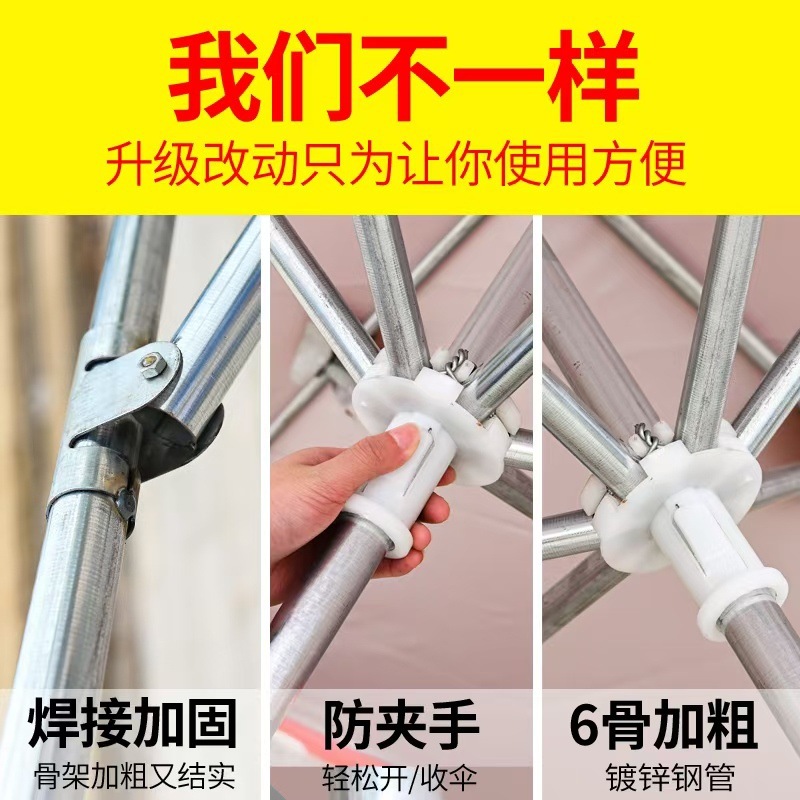 Sunshade umbrellas, outdoor stalls, slanted umbrellas, storefront slope umbrellas, extra-large umbrellas, enlarged and thickened eaves, canopies, sunshades Application Scenario