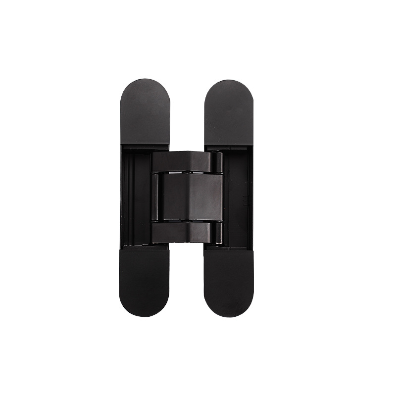 The manufacturer wholesals three-dimensional adjustable hinges, cross-border thickened zinc alloy adjustable invisible door hinges with an inner and outer opening of 180 degrees Item Picture