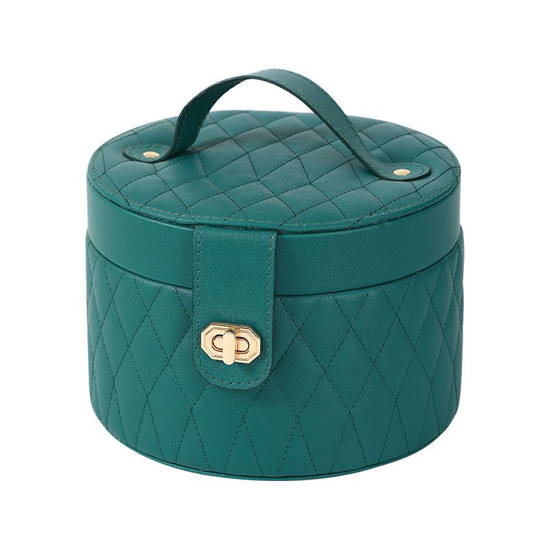 Wholesale of internet-famous jewelry boxes, high-end jewelry boxes, large-capacity waterproof portable accessory boxes, and household multi-layer storage boxes Item Picture