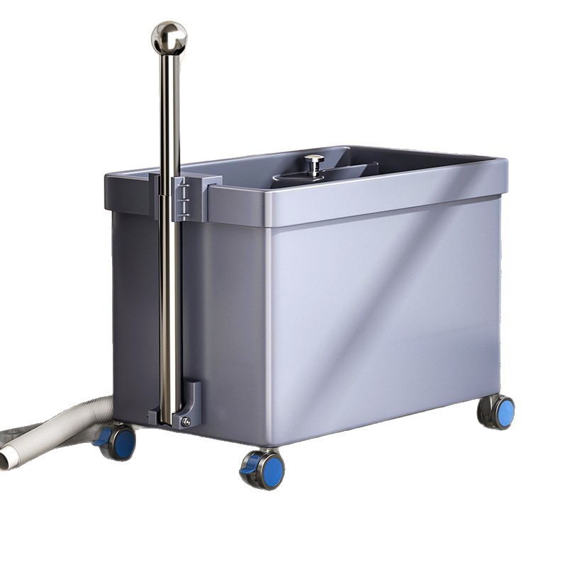 Mop sink with handrails, floor-standing movable mop sink, household balcony mop sink, toilet floor-standing sink Item Picture
