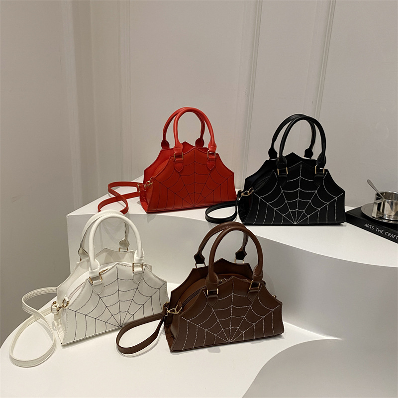A new 2024 stylish spider and funny crossbody bag with a simple and elegant ins embroidery thread Application Scenario