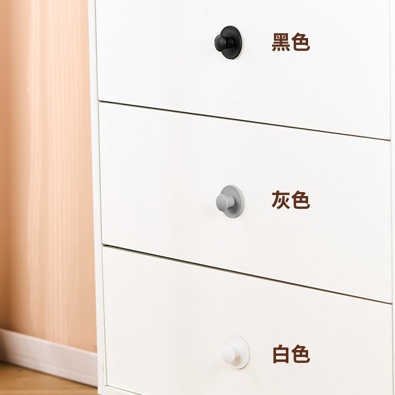 Self-adhesive drawer, cabinet door, glass door, stainless steel door handle, wardrobe door, cabinet cabinet door without drilling holes Specification drawing