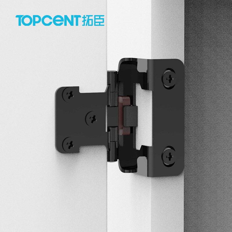 Amazon Hinges 1/2-inch semi-cover self-closing American-style hinge kitchen cabinet semi-hidden cover plate American-style hinge Application Scenario