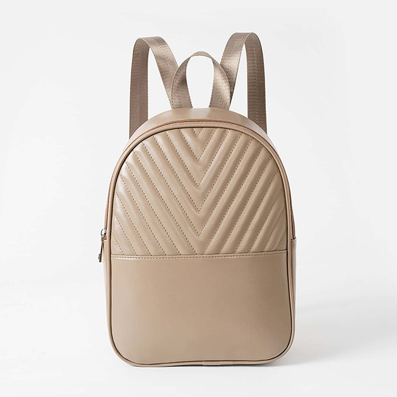 New V-patterned fashion backpack, fresh and sweet style, children's small bag, casual multi-functional travel bag for both shoulders Specification drawing