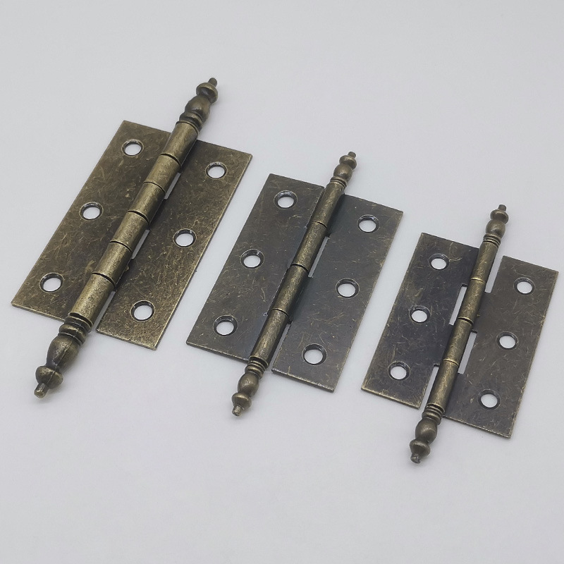 New type of hinged hinge, 1.5-inch / 2-inch / 3-inch / 4-inch crown large hinge, gold and silver antique copper Specification drawing