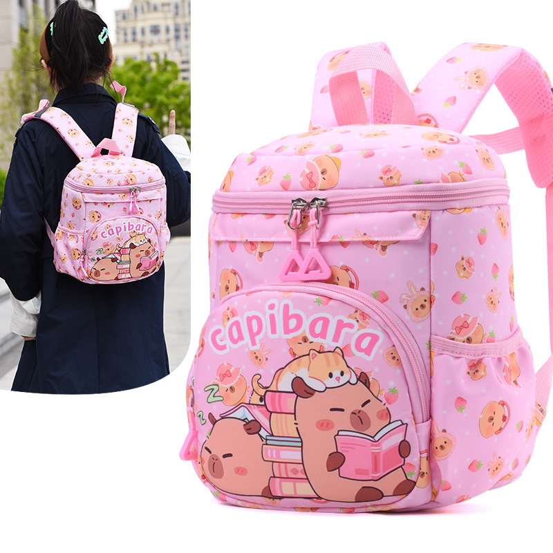 Kindergarten space schoolbag, Kapipala children's backpack, 3-5 years old baby backpack, boys' and girls' ultra-light travel bag 4 Specification drawing