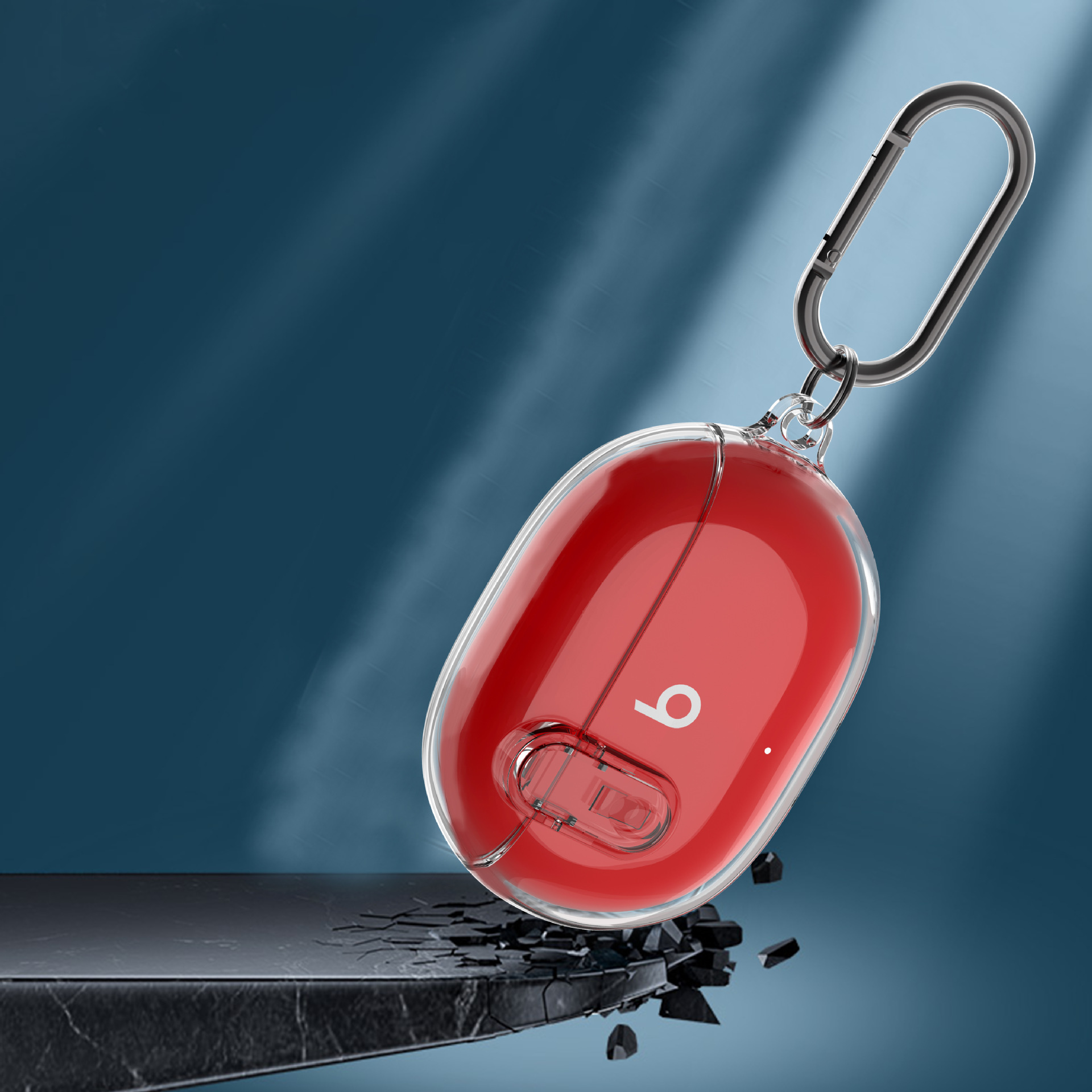 Compatible with the transparent silicone shockproof Bluetooth earphone case of Magic Sound Beats Studio Buds/Buds+ Application Scenario
