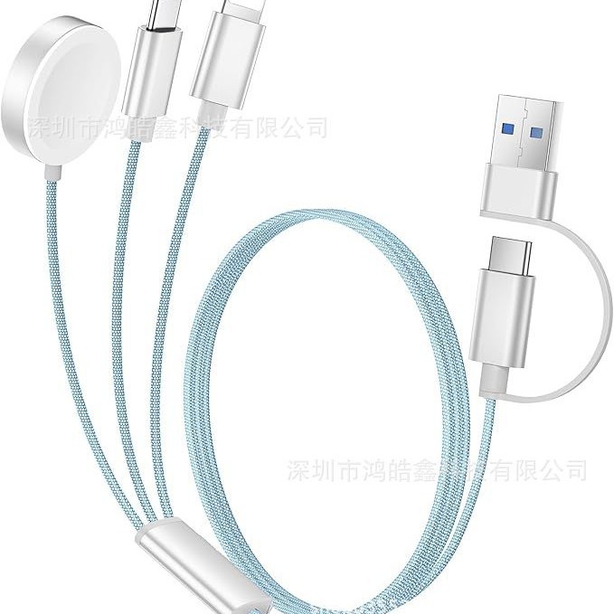 This product is suitable for charging Apple watches with braided wires, wireless charging for watches, three-in-one charging for watches, and wireless charging for watches Application Scenario