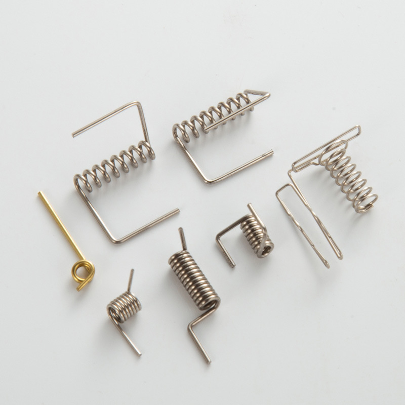Irregular tower-shaped springs, conical compression springs, small toys, electrical appliances, helical springs, compression small towers, spring clips, bending Application Scenario