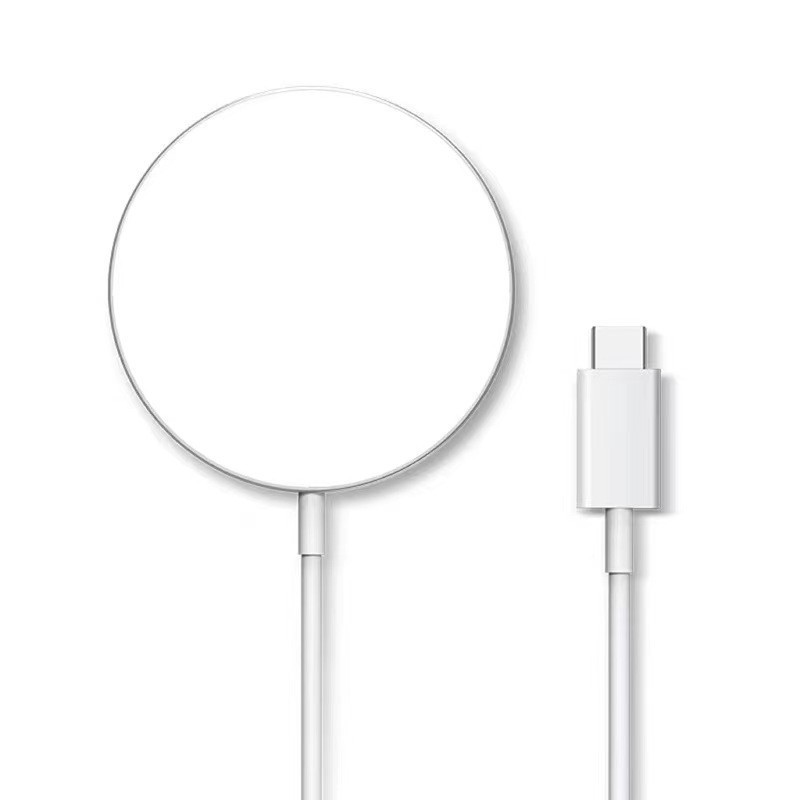 The MagSafe magnetic wireless charger is compatible with Apple's 13/14/15/16 series chargers for 15W fast charging Item Picture