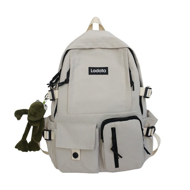 New Korean version of junior high school student schoolbag, Harajuku ulzzang school style backpack, computer backpack wholesale LOGO Item Picture