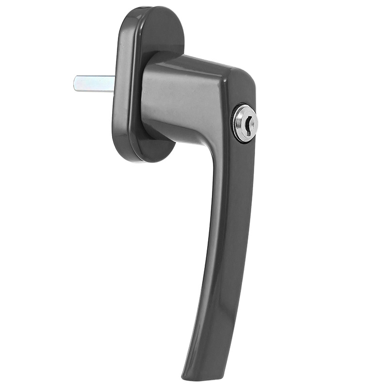 Thickened plastic steel inward-opening window drive handle, casement window handle lock, sliding door window lock buckle, rotating handle accessory Item Picture