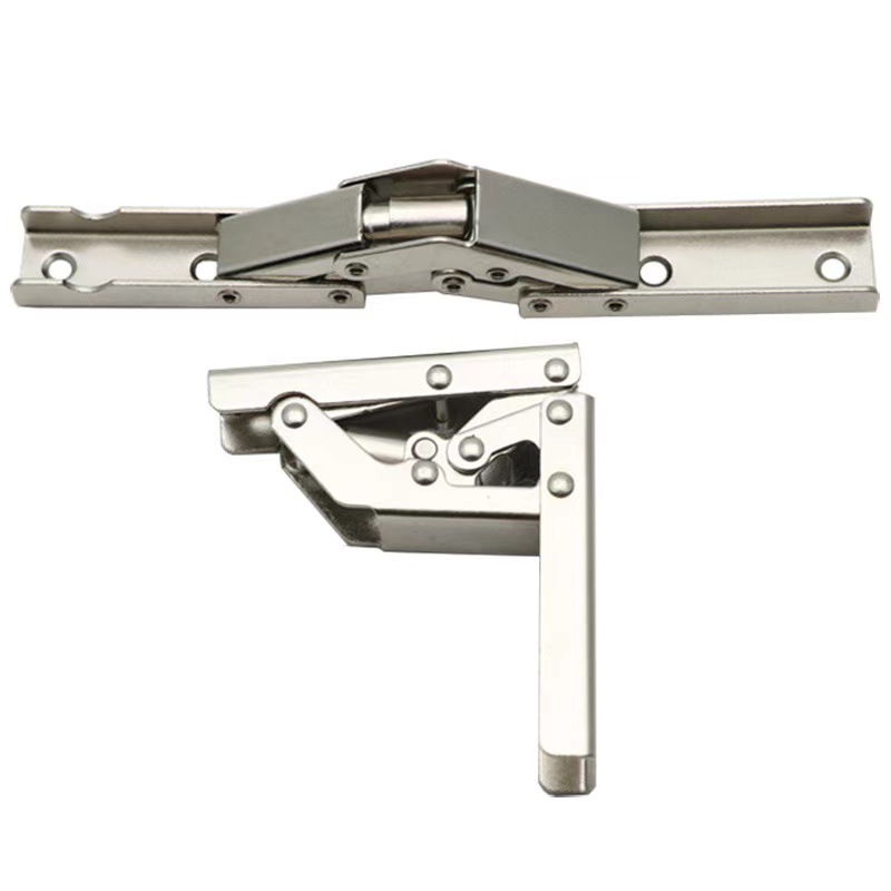 90-degree folding bracket long bar hinge, 180-degree non-opening right-angle folding hinge, buffer hinge Application Scenario