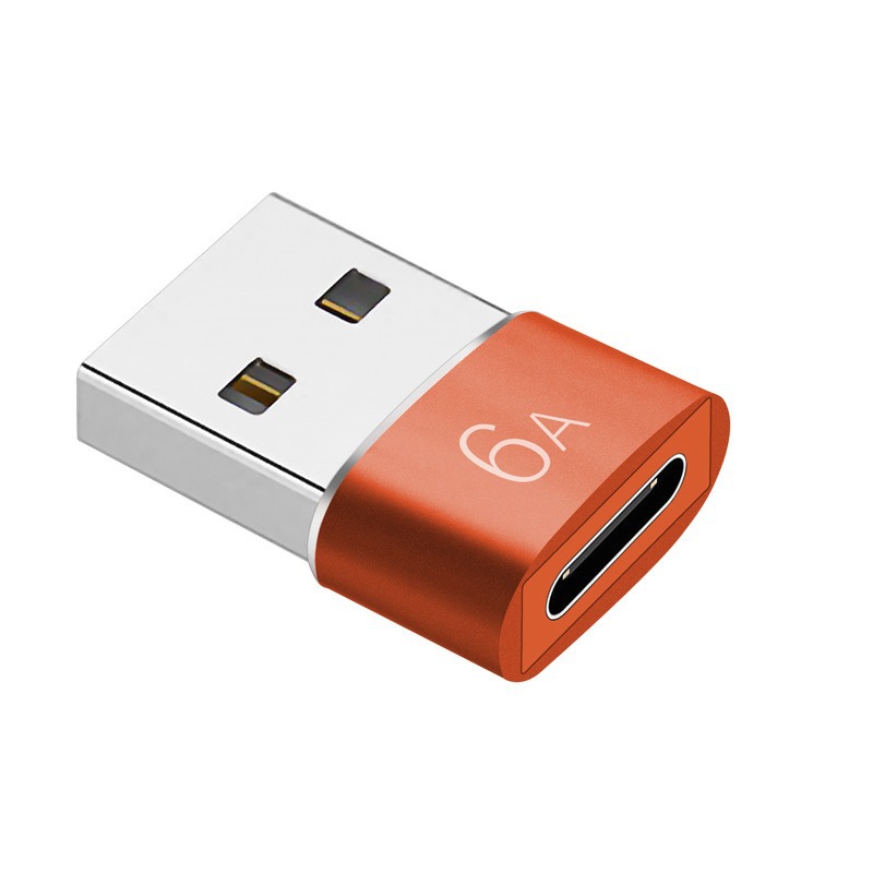 usb to Type-C female to male 3.0otg adapter, pd data cable 6a adapter, USB-C port converter Item Picture