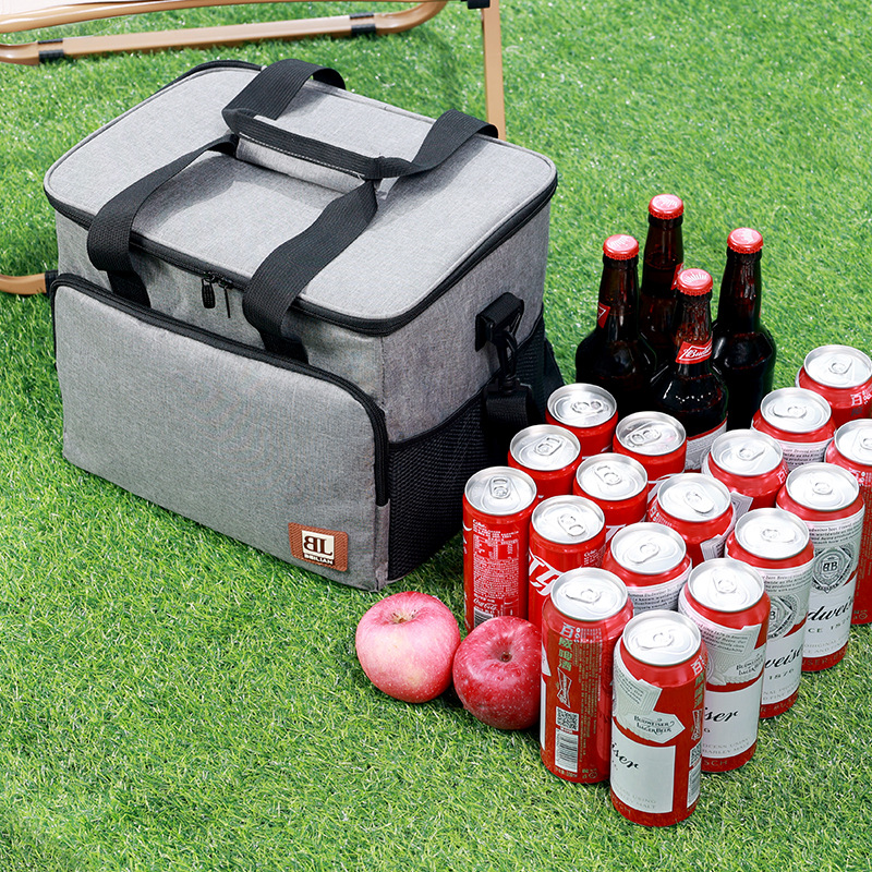 Runhui Cross-border Amazon insulated box, outdoor ice pack, takeout rider lunch box, handbag, bento insulated bag details Picture