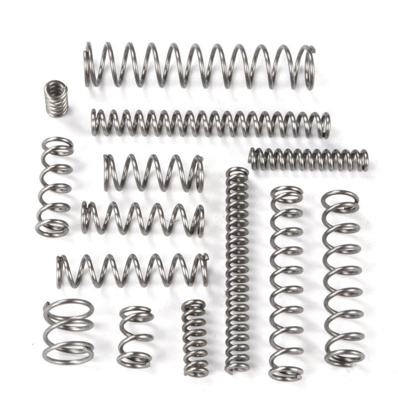 The small compression pressure of the spring shock absorber, the return spring of the compression spring, is made of yellow manganese steel wire with a diameter of 1.0mm and an outer diameter of 5-20mm details Picture
