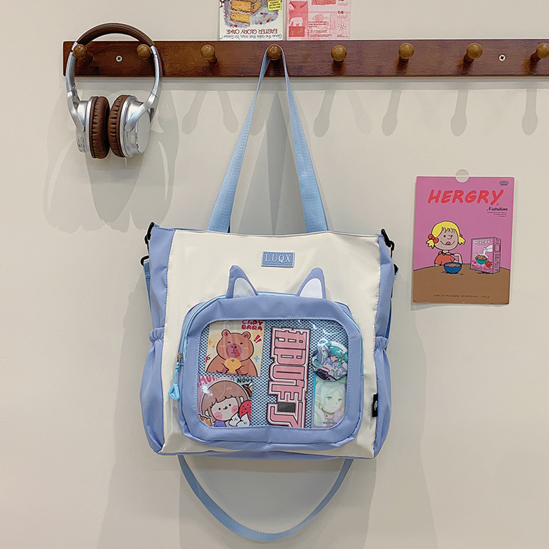 Primary school schoolbags, middle school schoolbags, children's schoolbags, single-shoulder crossbody bags, cute backpacks, waterproof small schoolbags Specification drawing