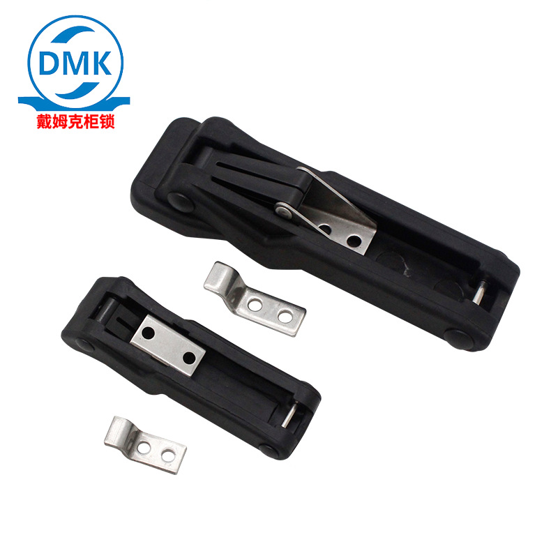 Damke DK609 plastic snap black nylon stainless steel buckle hidden concealed equipment cabinet door fixing buckle Application Scenario