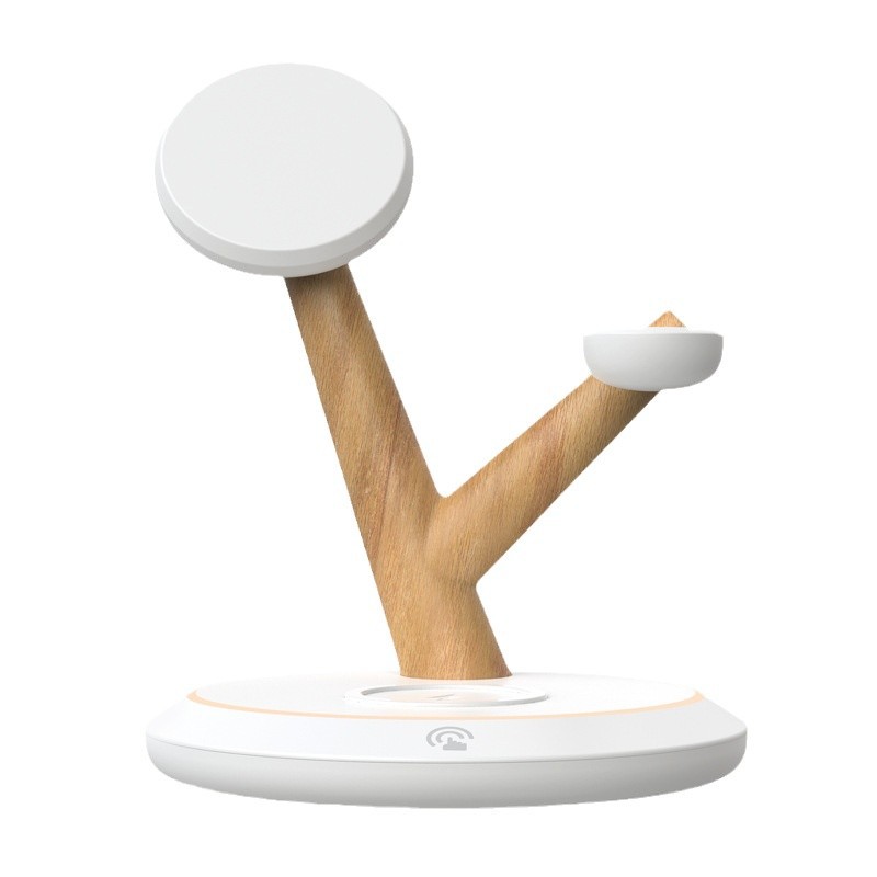 The cross-border best-selling multi-in-one wireless charger is suitable for the three-in-one wireless charging of iPhone16 Item Picture