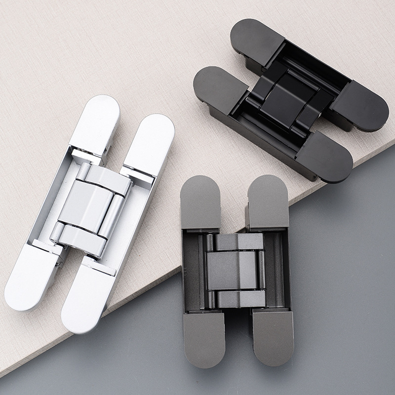 The manufacturer wholesals three-dimensional adjustable hinges, cross-border thickened zinc alloy adjustable invisible door hinges with an inner and outer opening of 180 degrees Application Scenario
