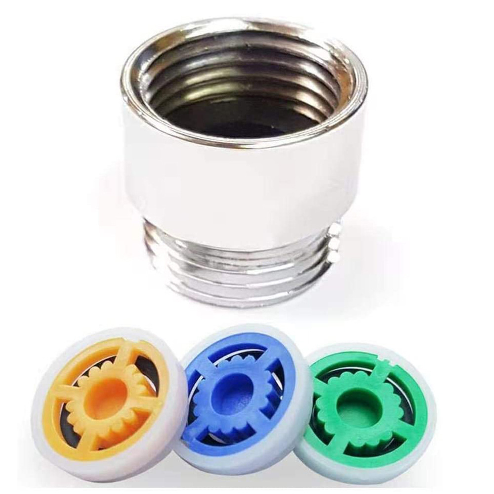 Cross-border showerhead flow joint, direct connector of inner and outer teeth of the spray gun, adapter valve, shower flow water-saving device full figure