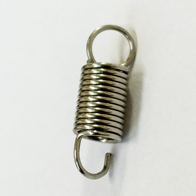 Factory direct supply of non-standard tension springs for hardware machinery and equipment, auto parts, stainless steel, carbon steel and electroplated springs Specification drawing