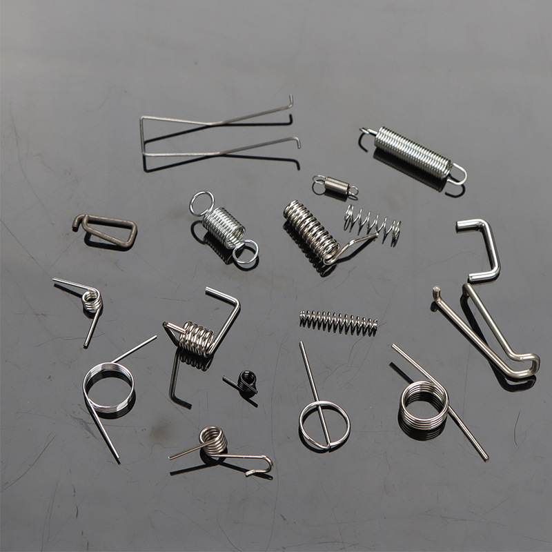 Humen manufacturer's spiral spring pressure compression shock-absorbing spring stainless steel precision mold processing return compression Item Picture