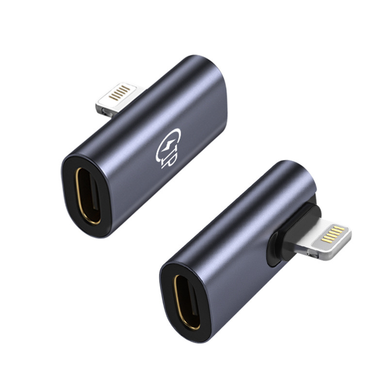 It is suitable for the C male-to-Lightning female adapter of the mid-plug charging cable in the data cable of iphone14pro mobile phones Item Picture