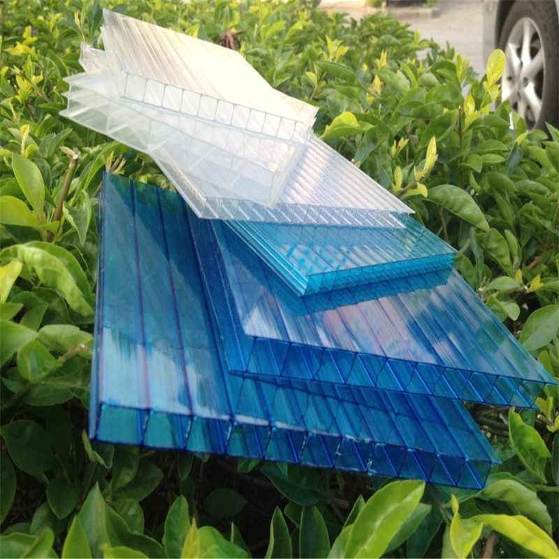 Factory stock of Puteka Blon polycarbonate sheet, hollow transparent light-transmitting sheet, pc polycarbonate sheet, and transparent outdoor sheet Specification drawing