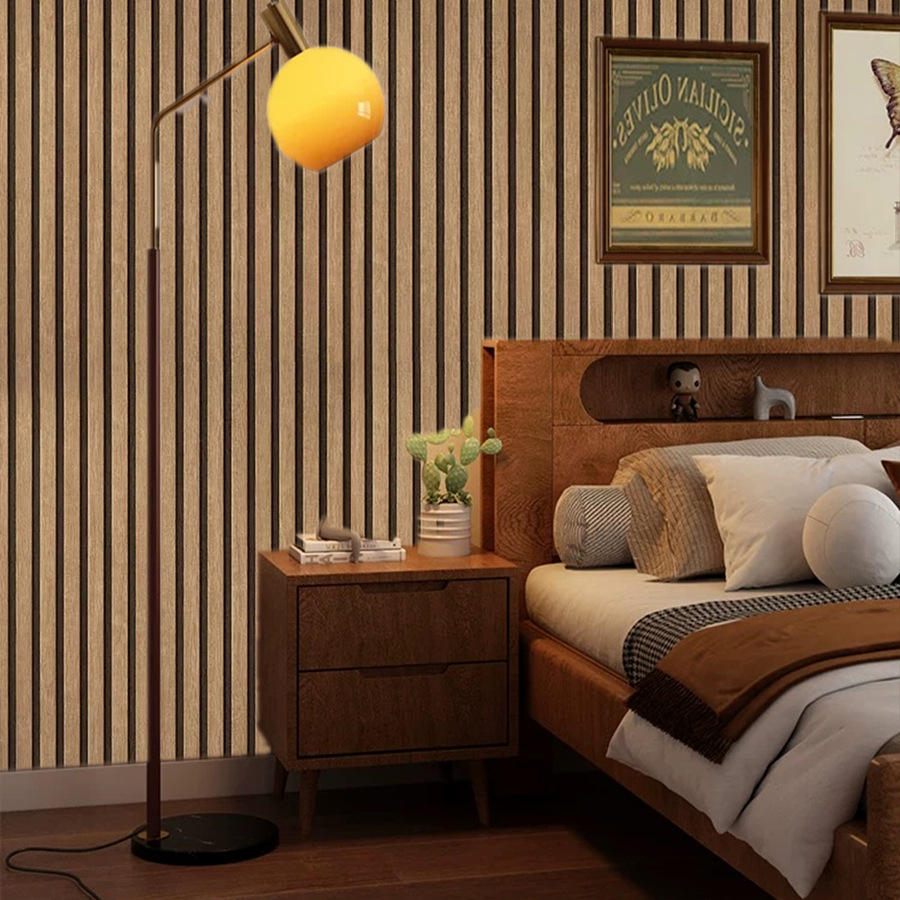 Cross-border bestseller TV background wallpaper self-adhesive, online celebrity live-streaming bedroom and living room pvc wallpaper wholesale wllpaper Application Scenario