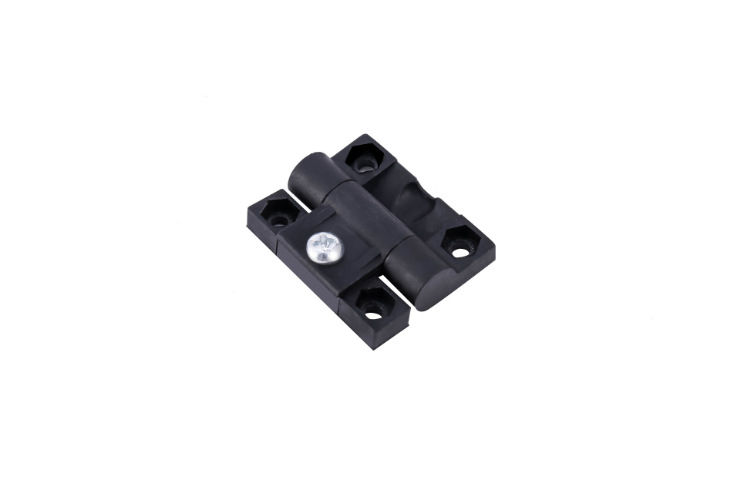 A large quantity of plastic material aluminum profile accessories in stock, nylon hinges, adjustable damping hinges, factory direct sales Item Picture