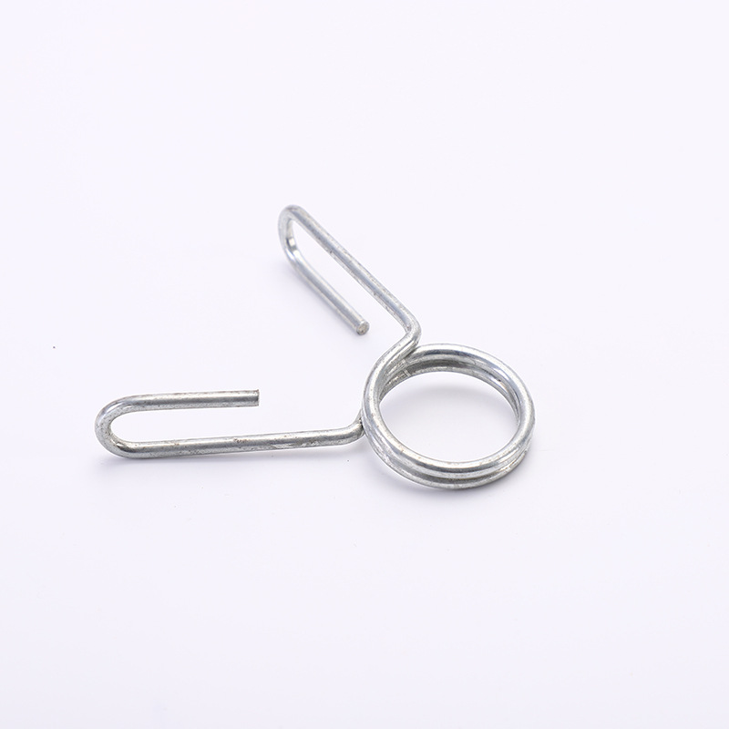 Spring clip barbell retaining spring, special-shaped spring fastening, spring ring clamp, spring stretching, high-strength anti-slip Specification drawing
