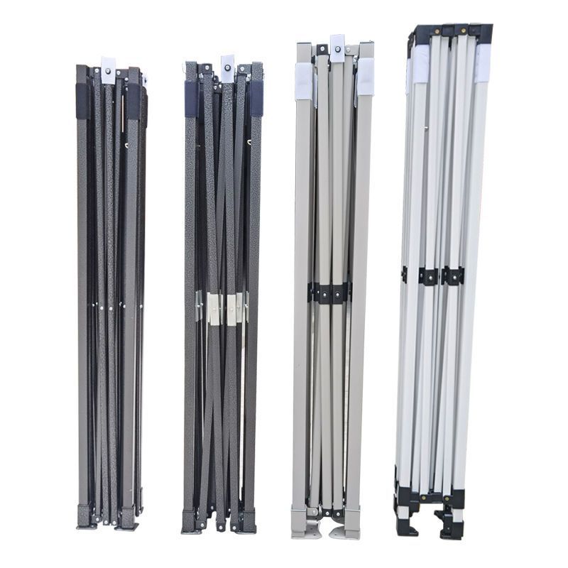 Folding tent stand, stall tent stand, square outdoor advertising tent, epidemic prevention retractable four-corner tent, Zhao Zhizhou details Picture