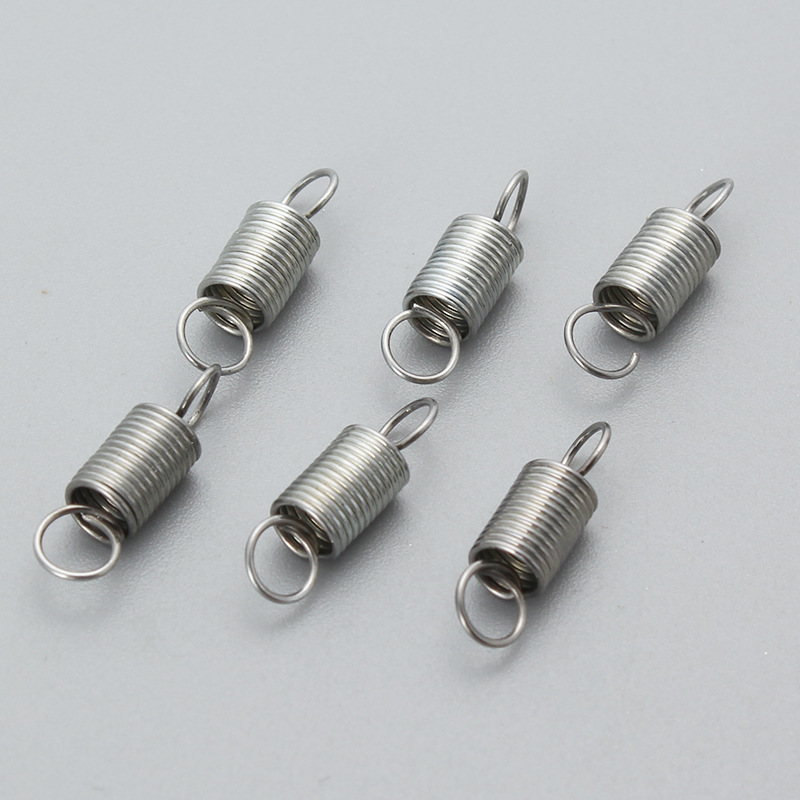 Customized 304 stainless steel switch tension spring bracket tension spring 0.3/0.8 double-hook special-shaped hook spring Application Scenario