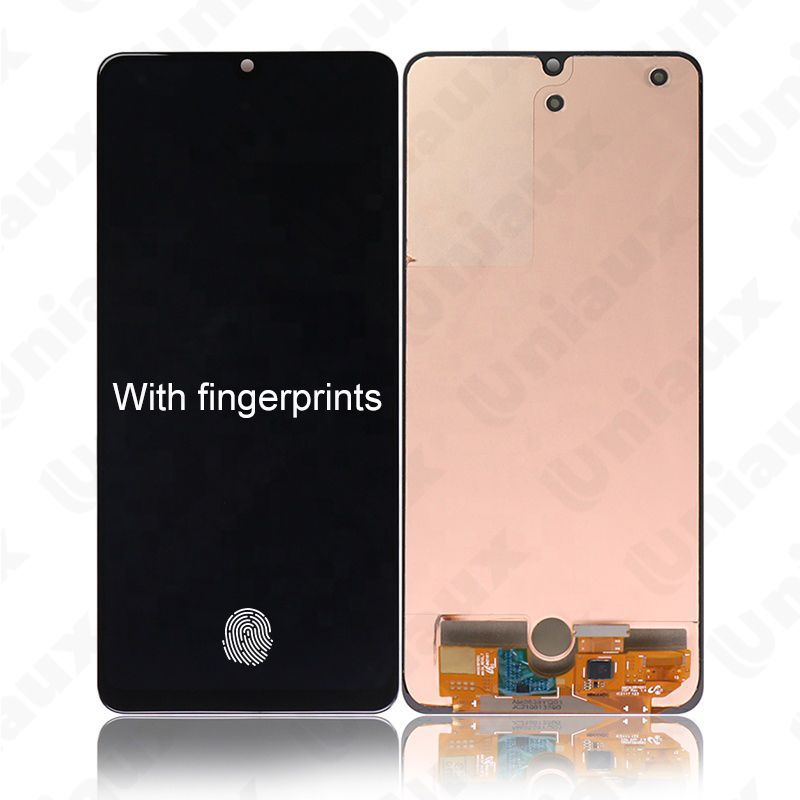 It is compatible with the original framed LCD display of Samsung A32 4G A325 screen assembly, both inside and out details Picture