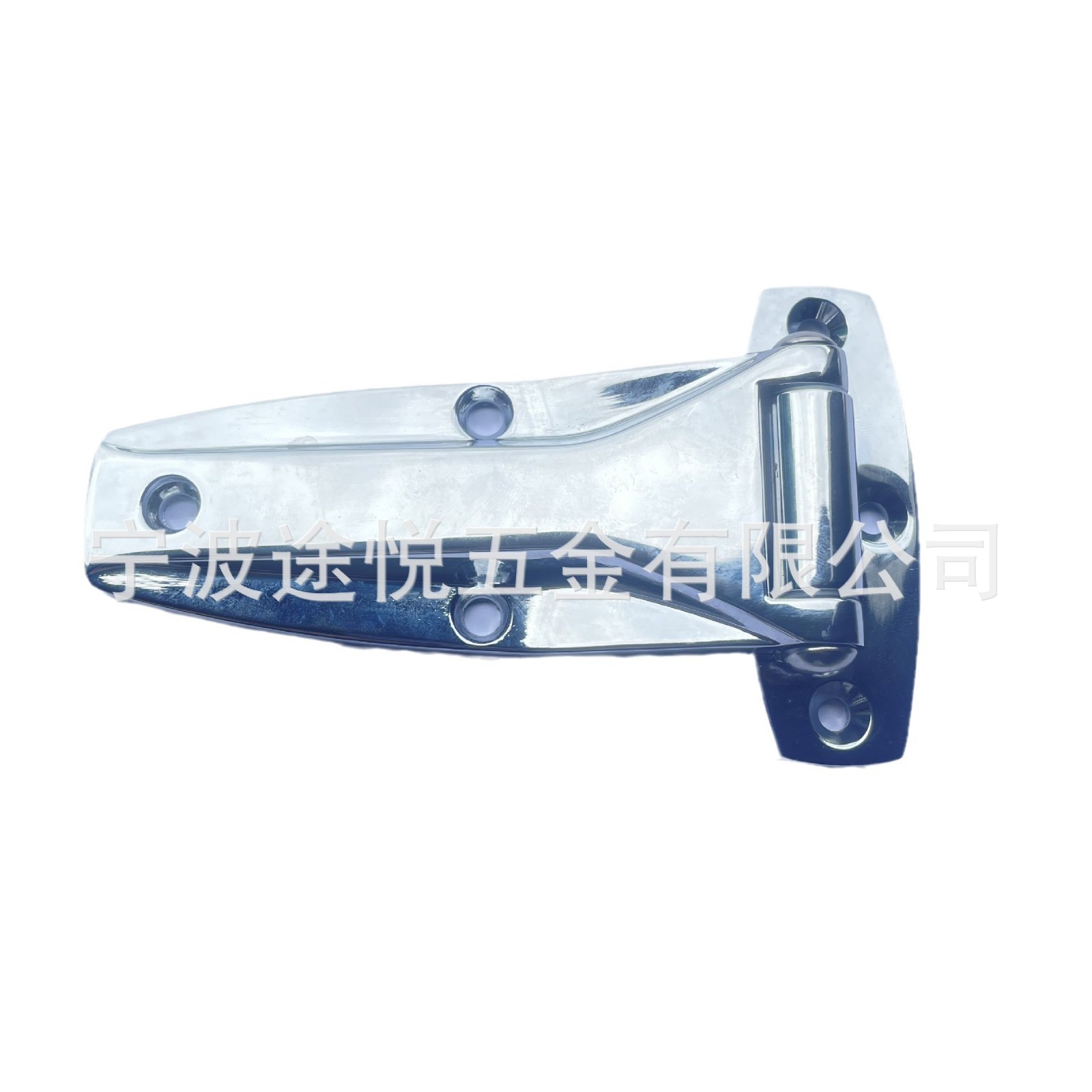 The manufacturer supplies car body hinges, car door hinges, zinc alloy hinges with chrome-plated surfaces full figure