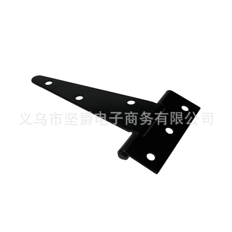 T-shaped hinges, T-shaped hinges, triangular hinges, slotted bearings, door and window accessories, black paint, 2 inches -12 inches Application Scenario