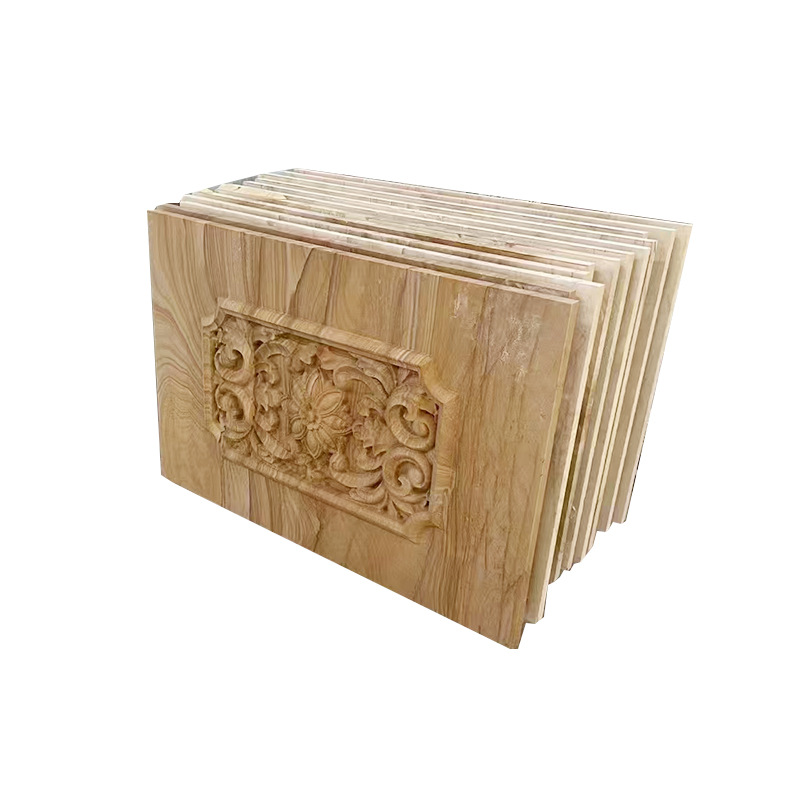 Custom-made sandstone villa exterior walls, marble background walls, washbasins, fences, stairs, and stone from the original manufacturer Item Picture
