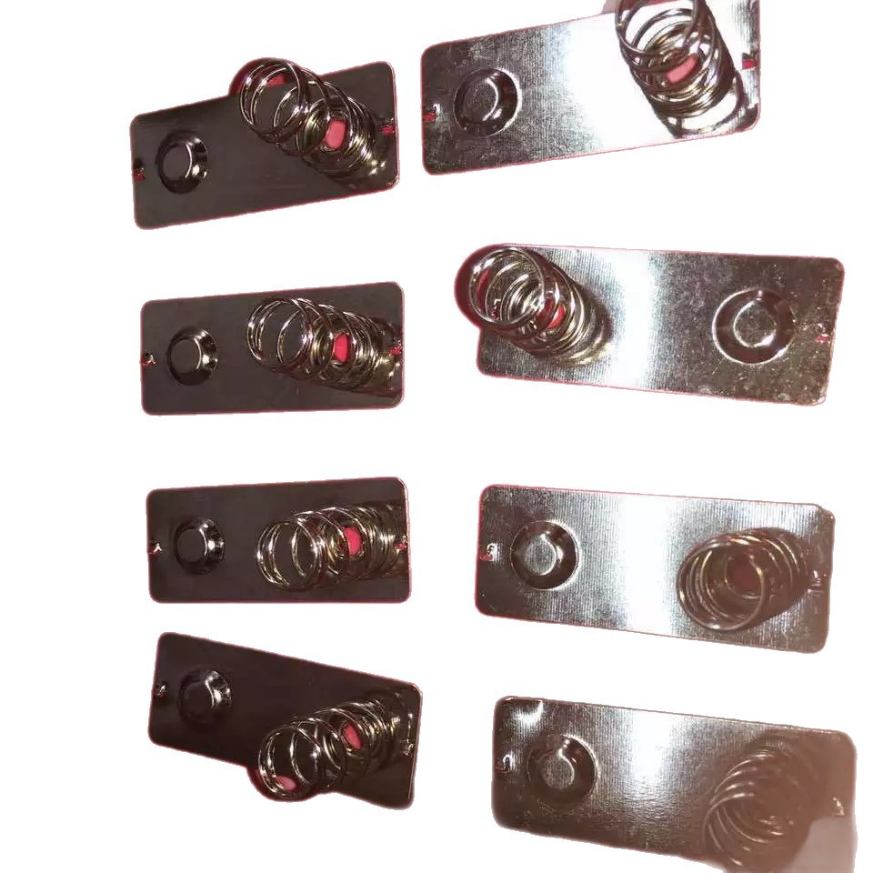 The manufacturer produces metal stainless steel contact conductive positioning spring plates for battery spring sheets Item Picture