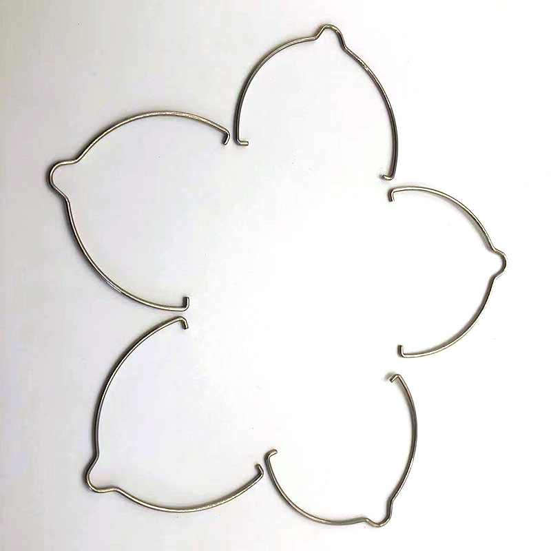 Supermarket shelf hook spring, spring steel special-shaped spring, small mosquito-killing lamp hook line formed spring Application Scenario