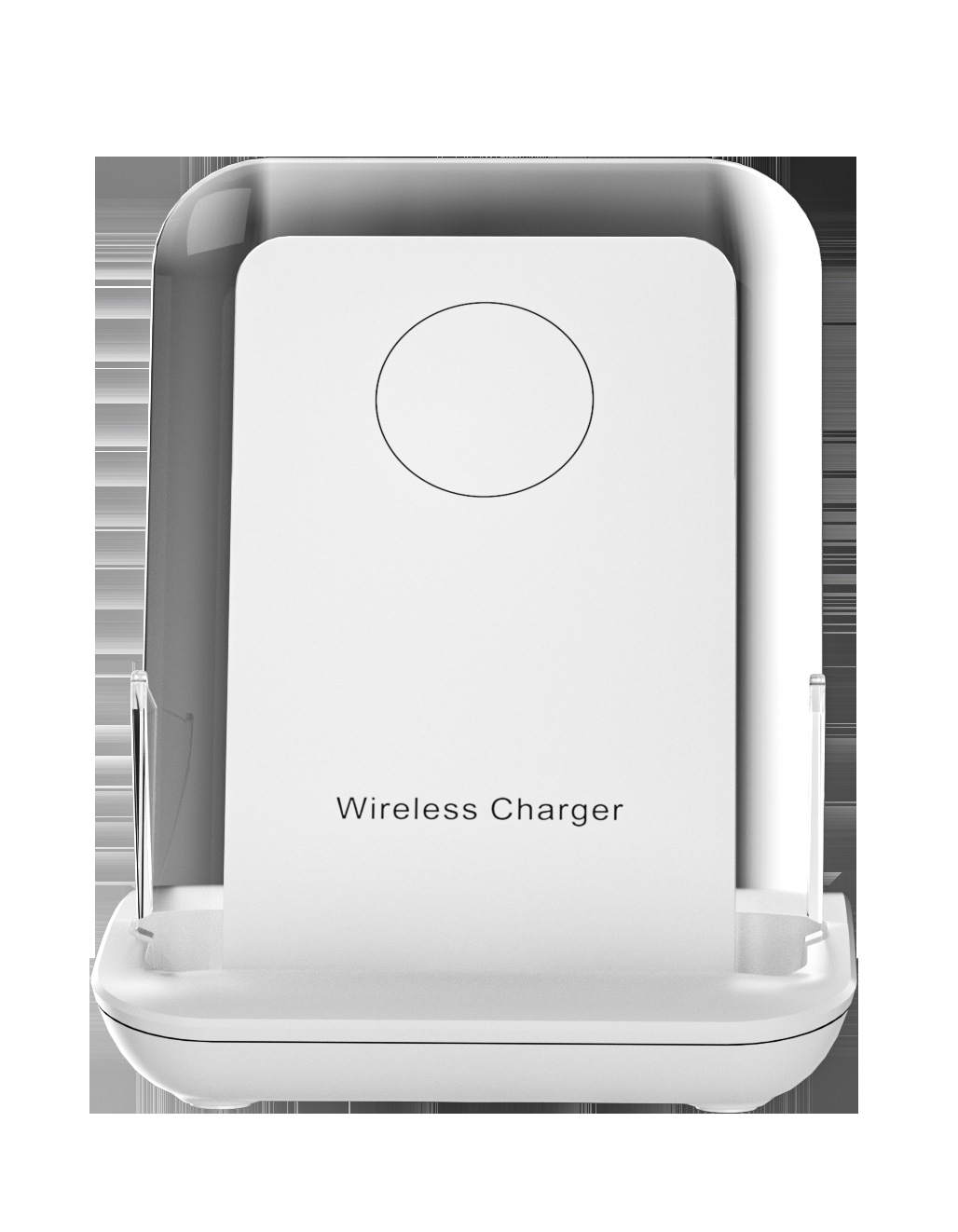 15W wireless charger with magnetic attraction, 65W flash fast charging, upright desktop phone stand, amplified crystal luminous, in stock and in batch Item Picture