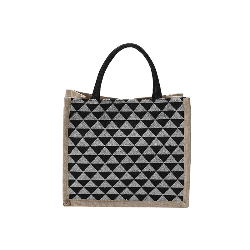The new Korean version of the 2024 summer fashion single-shoulder tote bag is a large-capacity shopping bag for female students' classes Item Picture