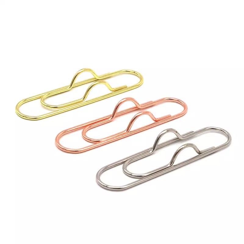 Wholesale multi-functional metal pen clips, paper clips, journal accessories, pen buckles, paper clips, writing and fixing seats, pen clips, pen hangers Item Picture