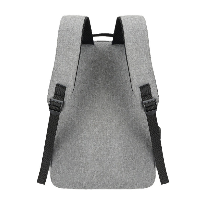 Fashionable and simple men's business backpack three-piece set, large-capacity outdoor casual backpack with contrasting colors, college student schoolbag Item Picture