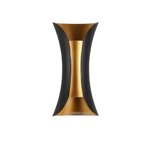 LED square outdoor waterproof wall lamps, light luxury and simple villa exterior walls, courtyards, balconies, dining rooms, fences, hotel spotlights Item Picture