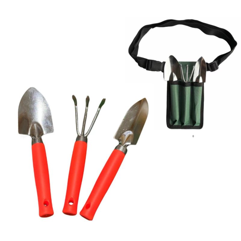 Cross-border mini cloth bag set of tools, gardening set, garden tools, children's tools, garden tools, shovels and harrows, 3 pieces Application Scenario